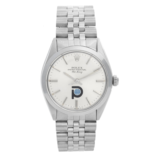Rolex Air King Stainless Steel Men's Watch Ref 1002