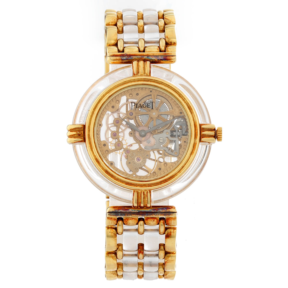 Piaget 18K  Yellow Gold Skeleton Watch