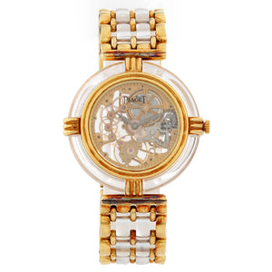 Piaget 18K  Yellow Gold Skeleton Watch