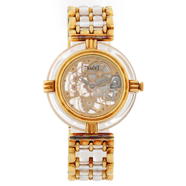 Piaget 18K  Yellow Gold Skeleton Watch