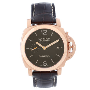 Panerai Luminor Marina 1950 PAM 393 or PAM00393 Rose Gold Watch