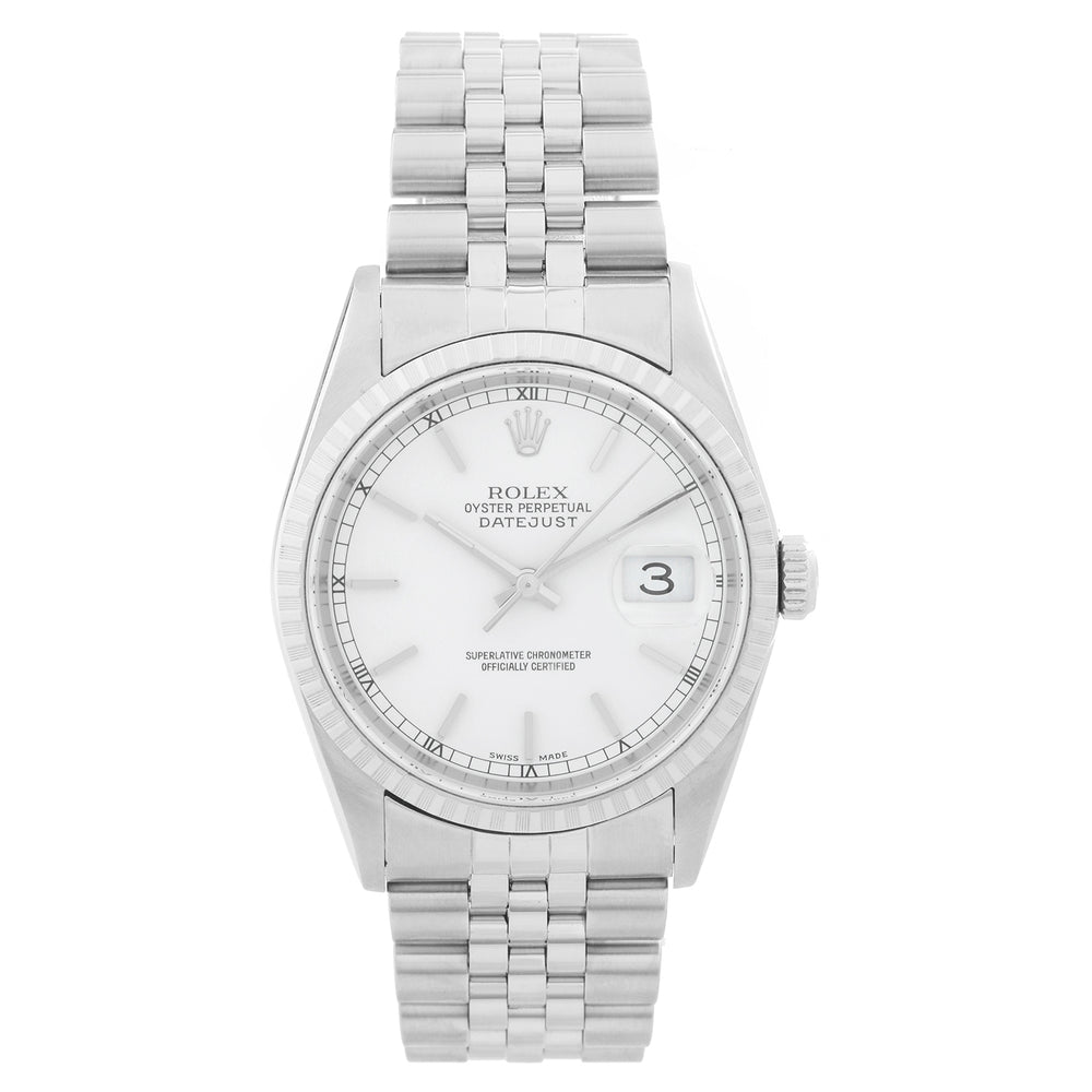 Rolex Datejust Men's Stainless Steel Watch 16220