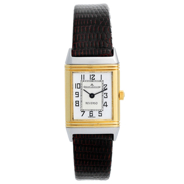Jaeger-LeCoultre Reverso 2-Tone Ladies Watch 140.025.5