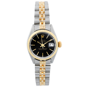 Rolex Ladies Date Two-Tone Watch 6917