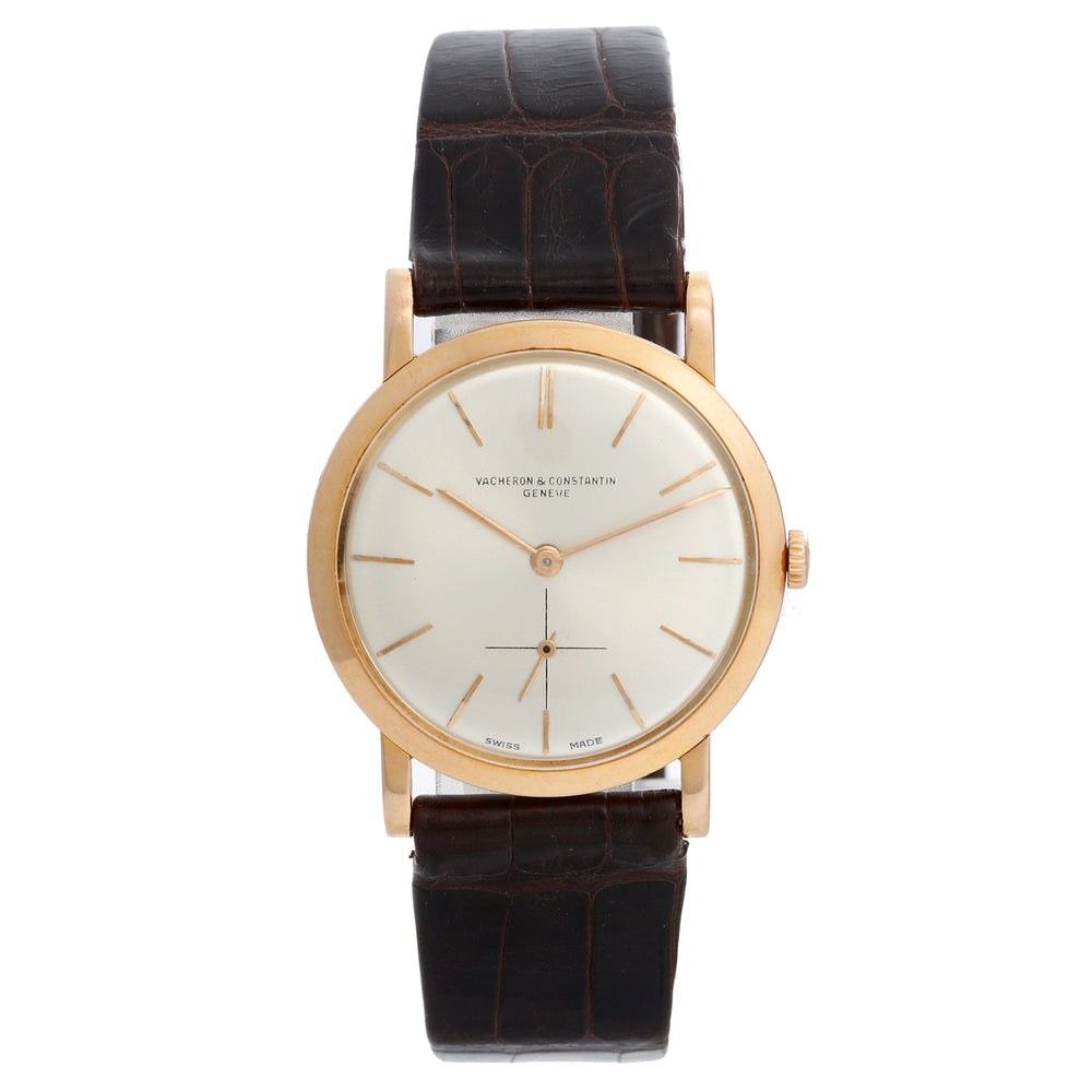 Vintage Vacheron Constantin 18k Rose Gold Men's Watch
