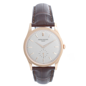 Patek Philippe Calatrava 18k Rose Gold Men's  5196 R or 5196R Watch
