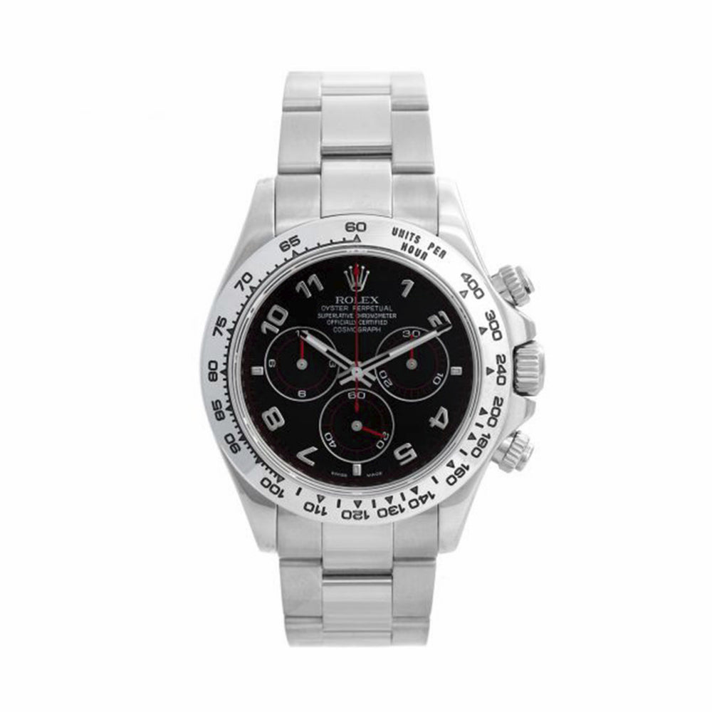 Rolex Cosmograph Daytona Men's 18k White Gold Watch 116509
