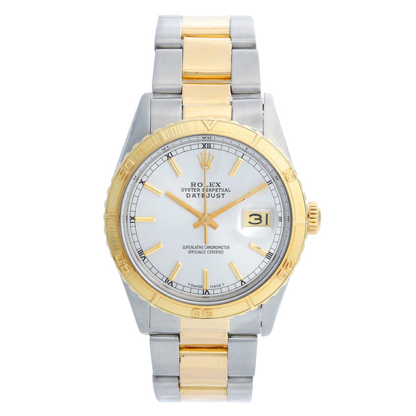 Rolex Turnograph Men's 2-Tone Watch 16253