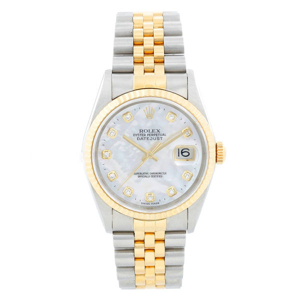 Rolex Men's Two Tone Datejust 16233