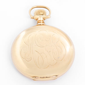 Waltham 14K Yellow Gold Pocket Watch