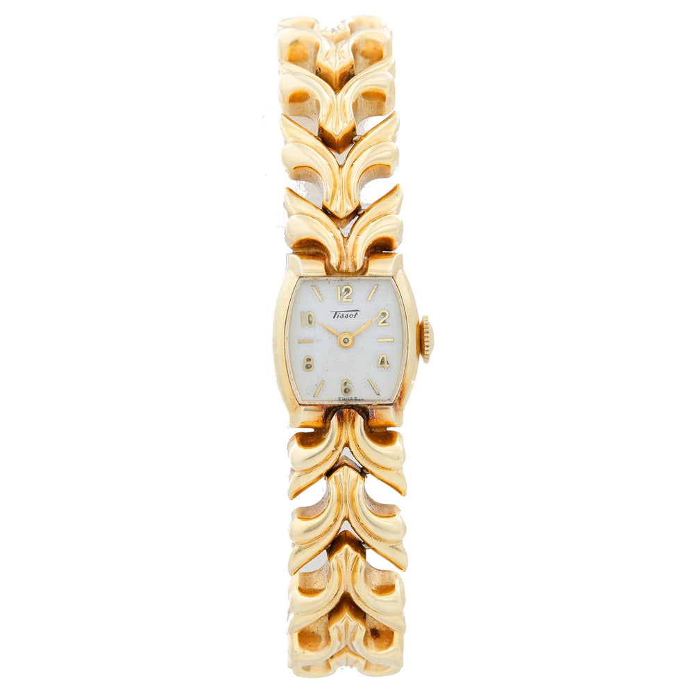Tissot 14k Yellow Gold Manual Ladies Watch