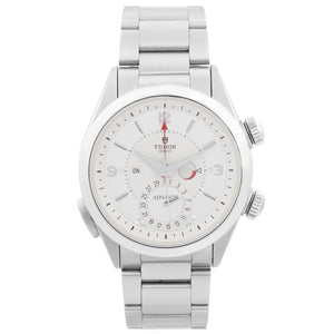 Tudor Heritage Advisor Silver Dial Stainless Steel Men's Watch  M79620T