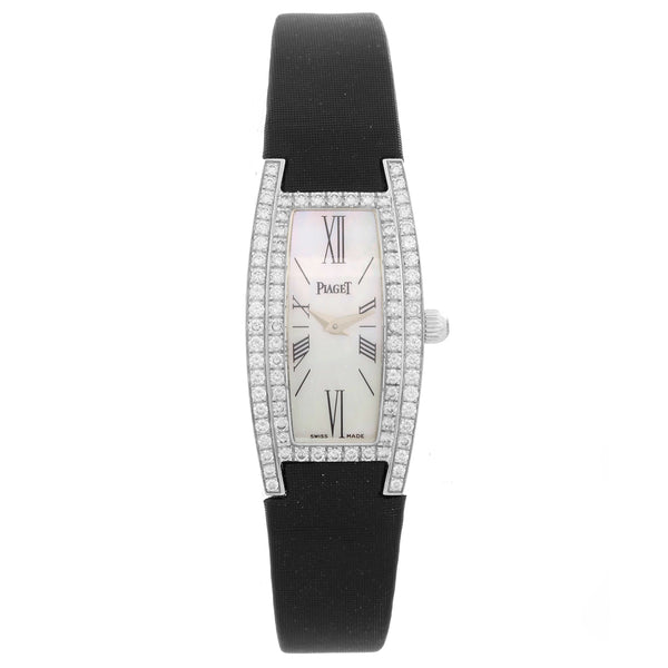Piaget 18K White Gold Diamond Limelight Wrist Watch