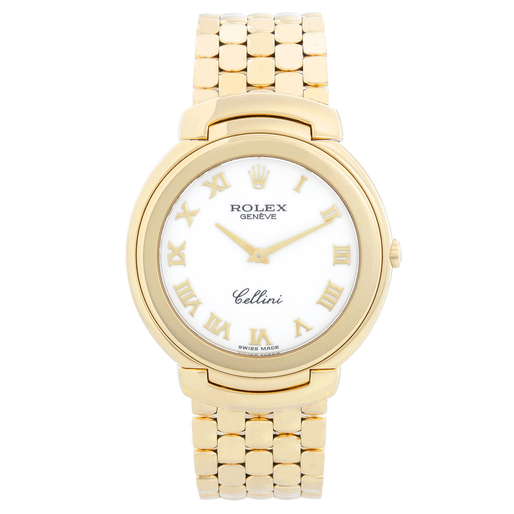 Rolex Cellini  Quartz 18k Yellow Gold Men's Watch 6623/8