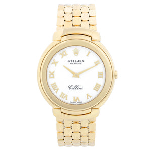 Rolex Cellini  Quartz 18k Yellow Gold Men's Watch 6623/8
