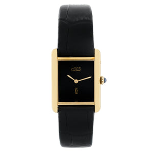 Cartier Must de Cartier Gold Plaque Vermeil Ladies  Watch