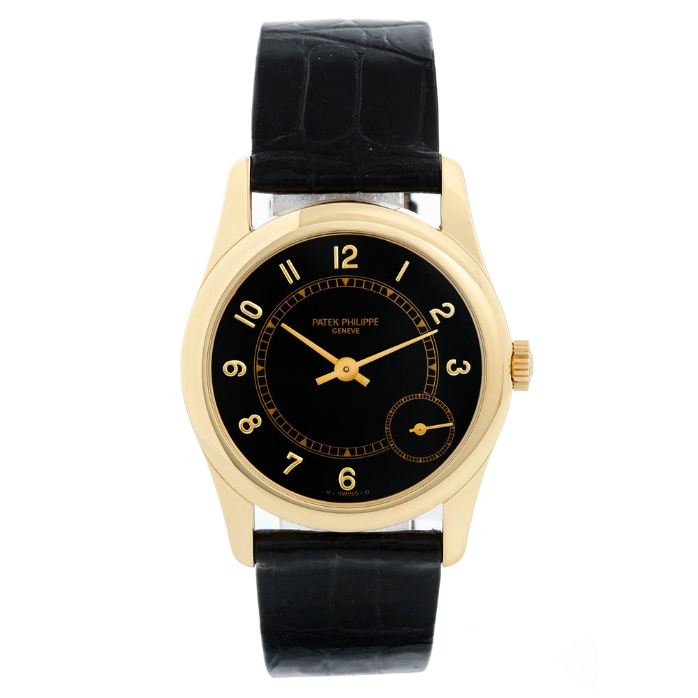 Patek Philippe 18k Yellow Gold Men's Calatrava 5000 J - 001