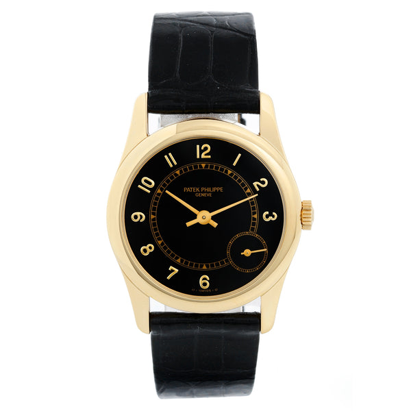 Patek Philippe 18k Yellow Gold Men's Calatrava 5000 J - 001