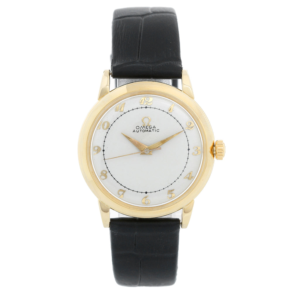 Vintage Omega 14k Yellow Gold Automatic Watch