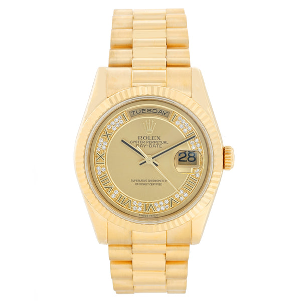 Rolex President Day-Date Men's Myriad Watch 118238