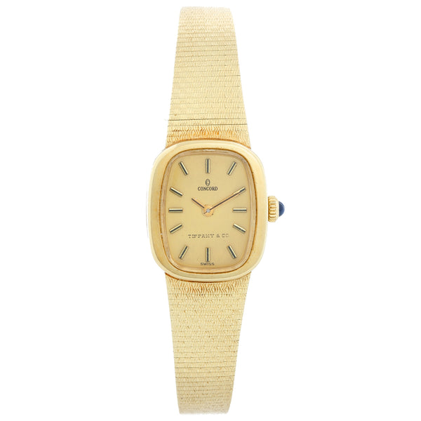 Concord for Tiffany & Co. Yellow Gold Ladies Watch