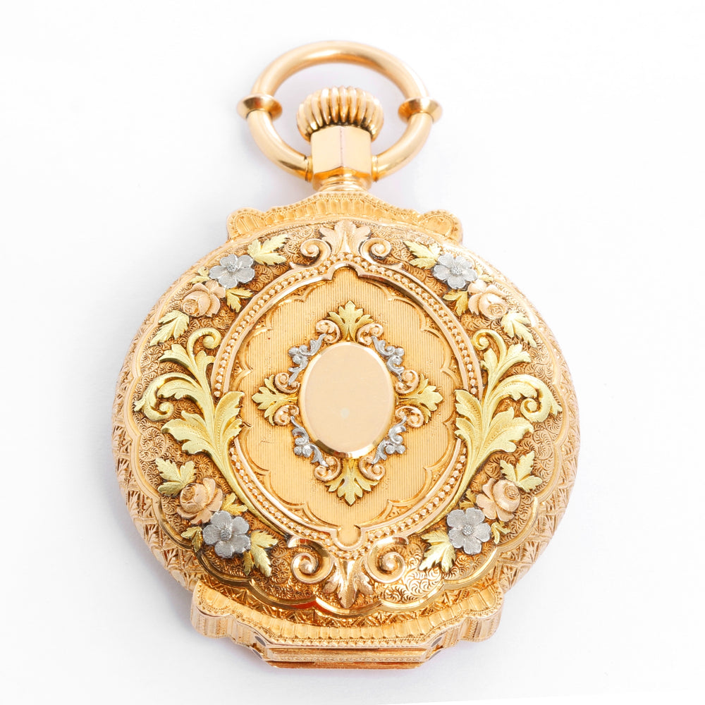 Extremely Rare, Large & Heavy Swiss Full Box Hinge Pocket Watch