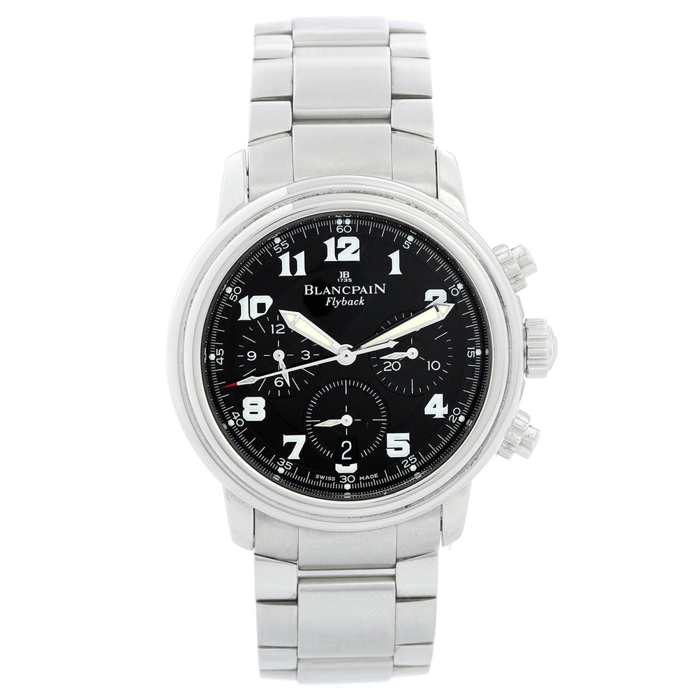 Blancpain Leman Flyback Chronograph Men's Stainless Steel Watch 218F-1139