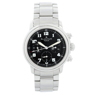 Blancpain Leman Flyback Chronograph Men's Stainless Steel Watch 218F-1139