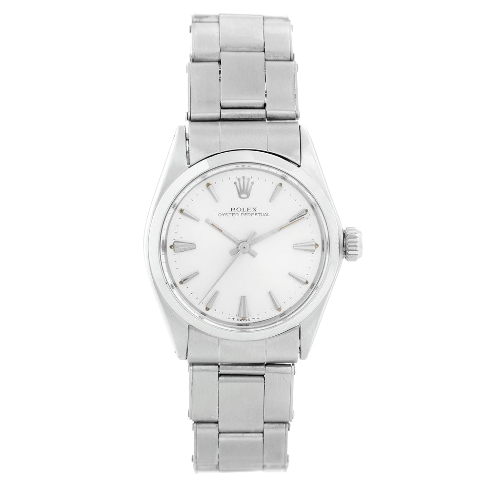 Rolex Vintage Oyster Perpetual Stainless Steel Midsize Watch 6548