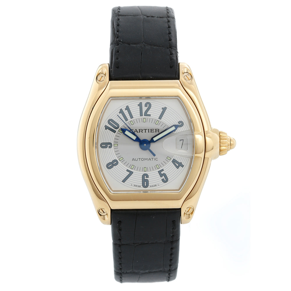 Cartier Roadster 18k Yellow Gold Men's Watch 2524