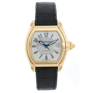 Cartier Roadster 18k Yellow Gold Men's Watch 2524
