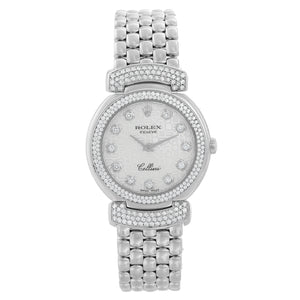 Rolex Cellini Cellissima  Ladies Diamond Watch 6673/9