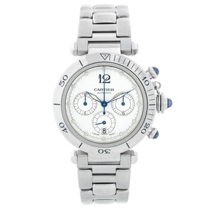 Cartier Pasha Stainless Steel Automatic Chronograph Watch W3103055 2113