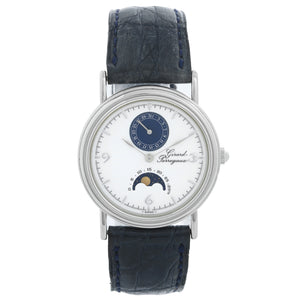 Girard-Perregaux Automatic Platinum Moonphase Watch 4829