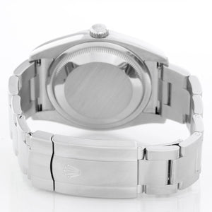 Rolex Oyster Perpetual Men's Stainless Steel Grape Watch 116000