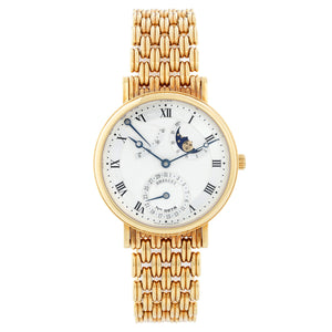 Breguet Classique Moonphase 18k Yellow Gold Men's Watch 3137BA/11/AA0