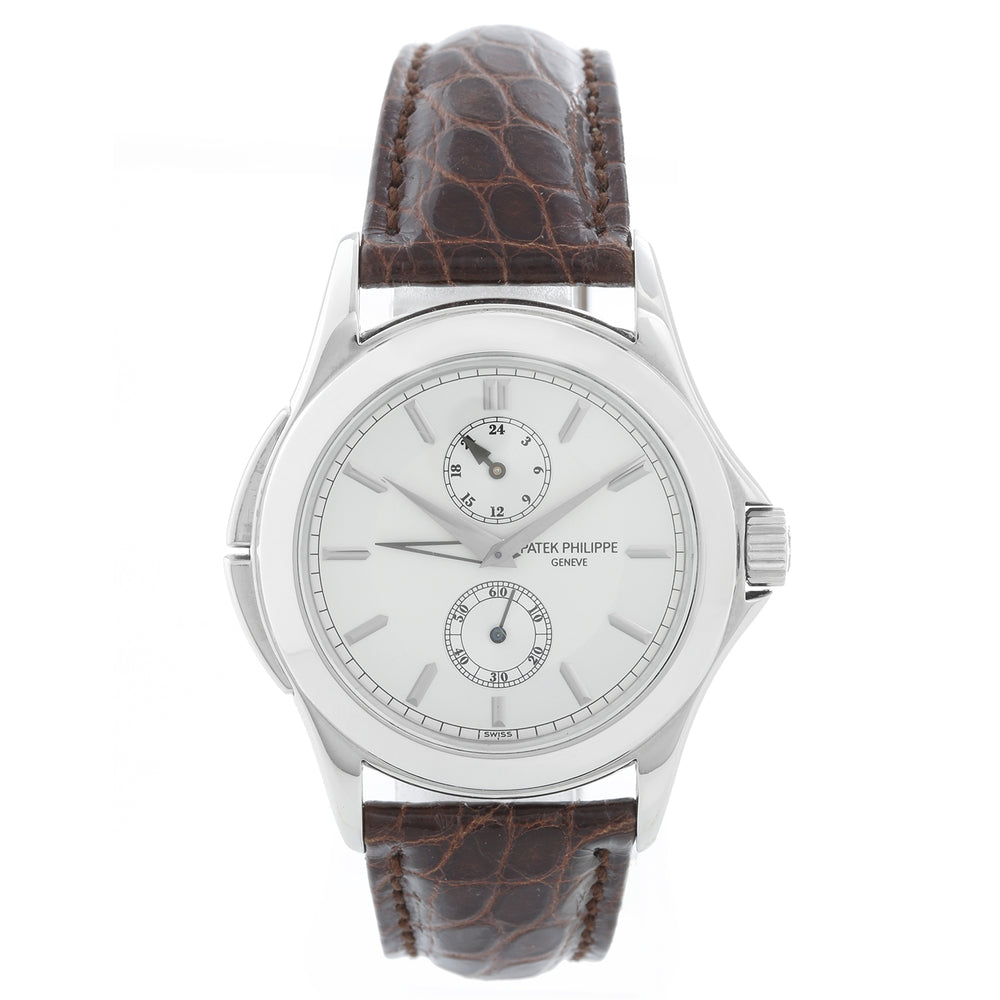 Patek Philippe Travel Time Men's Platinum Watch 5134 P (or 5134P-001)