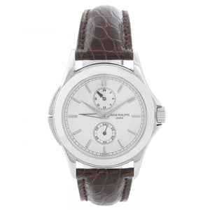 Patek Philippe Travel Time Men's Platinum Watch 5134 P (or 5134P-001)