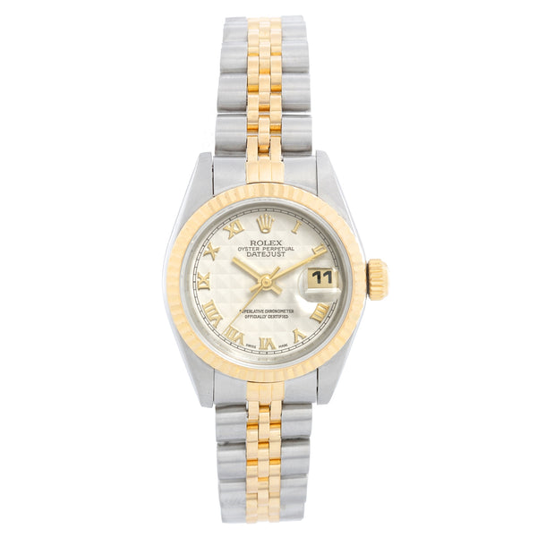 Rolex  2-Tone Datejust Steel & Gold Ladies Watch 69173