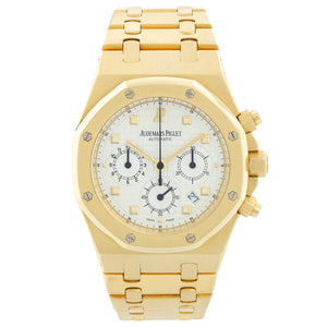 Audemars Piguet Royal Oak Chronograph Men's 18k Yellow Gold Watch 25960BA/O/1185BA/01