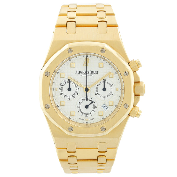 Audemars Piguet Royal Oak Chronograph Men's 18k Yellow Gold Watch 25960BA/O/1185BA/01