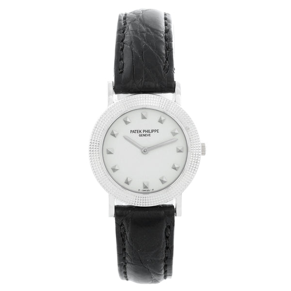 Patek Philippe Ladies Calatrava 18K White Gold Watch 4919G