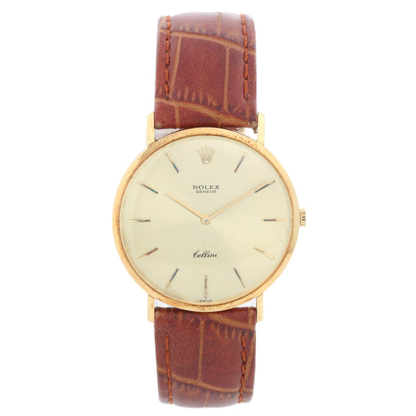Rolex Cellini Classic 18k Yellow Gold Men's Watch 3739