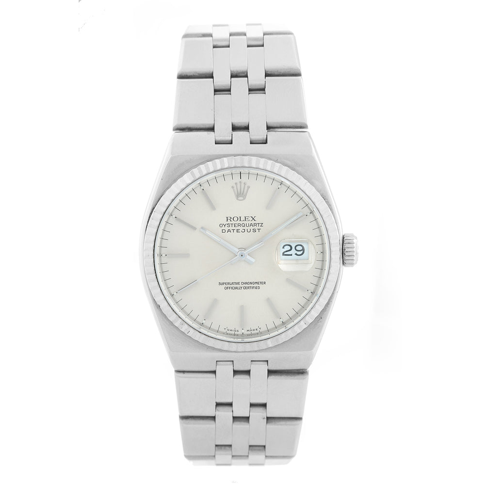 Rolex Oysterquartz Datejust Men's Stainless Steel  Watch 17014