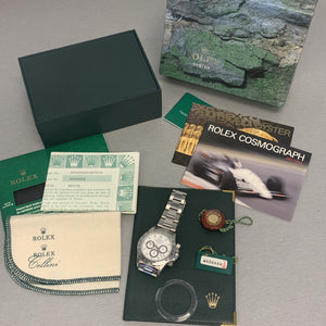 Rolex Zenith Cosmograph Daytona Watch 16520 White Dial