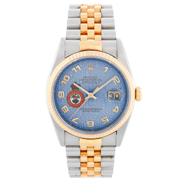 Rolex Datejust 2-Tone Men's Steel & Gold Watch 16233