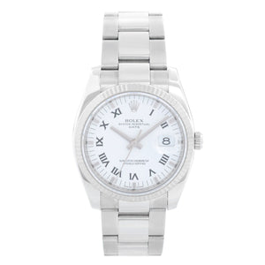 Rolex Date Men's Stainless Steel Watch 115234