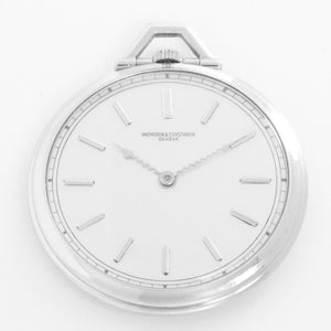 Vintage Vacheron & Constantine Platinum Men's Pocket Watch