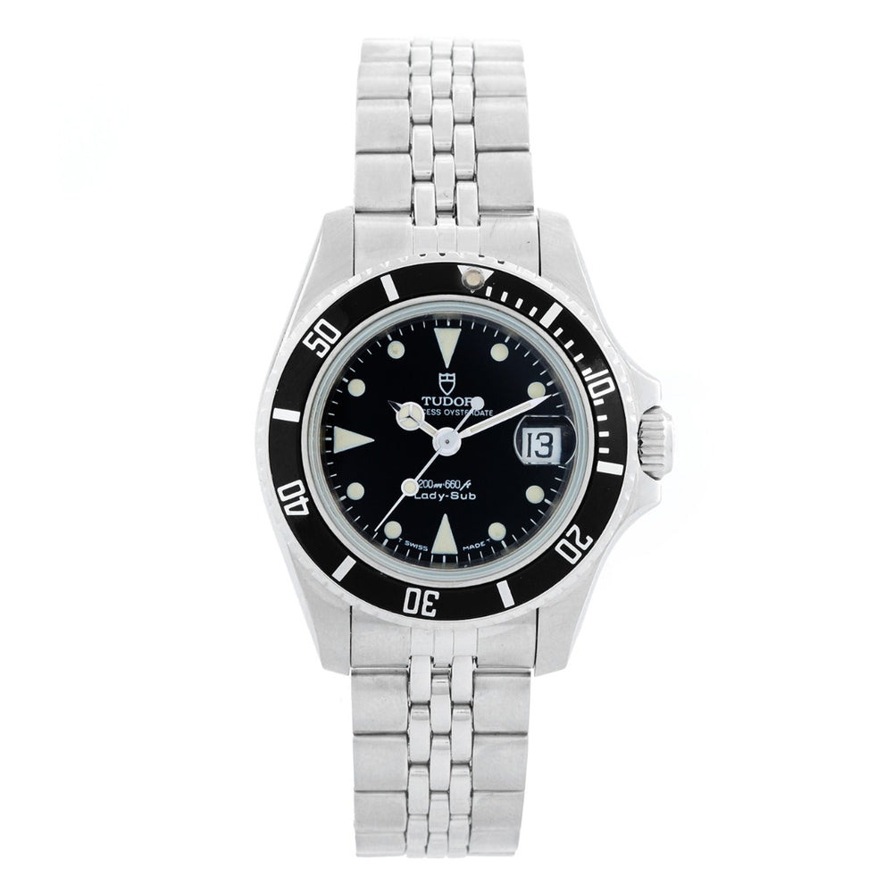 Tudor Ladies Submariner Stainless Steel Watch Ref. 96090