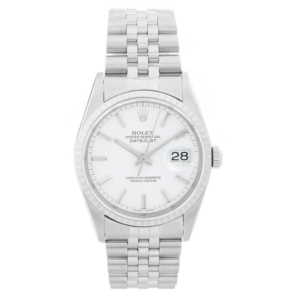 Rolex Datejust Men's Stainless Steel Watch 16220